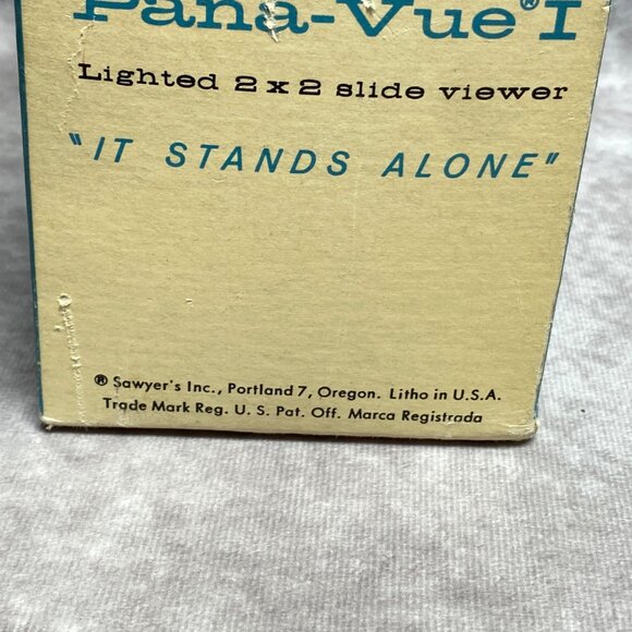 Sawyers Pana-Vue I Lighted 2x2 Slide Viewer With Box - Picture 10 of 11